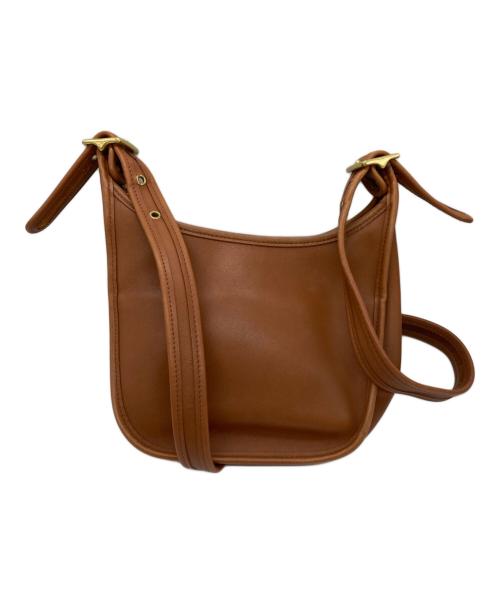 COACH（コーチ）COACH (コーチ) マシュー レザーショルダーバッグ ブラウンの古着・服飾アイテム
