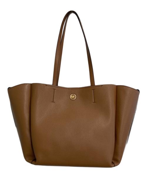 MICHAEL KORS（マイケル・コース）MICHAEL KORS (マイケル・コース) オープントート ラージ ブラウン 未使用品の古着・服飾アイテム