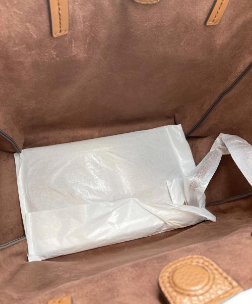 MICHAEL KORS（マイケル・コース）MICHAEL KORS (マイケル・コース) オープントート ラージ ブラウン 未使用品の古着・服飾アイテム