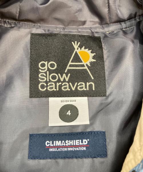 go slow caravan（ゴースローキャラバン）go slow caravan (ゴースローキャラバン) 中綿コート マルチカラー サイズ:SIZE 4 未使用品の古着・服飾アイテム