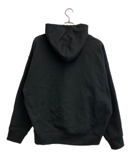 POLO RALPH LAUREN（ポロ・ラルフローレン）POLO RALPH LAUREN (ポロ・ラルフローレン) リラックスドフィットロゴフリースフーディ ブラック サイズ:SIZE Lの古着・服飾アイテム