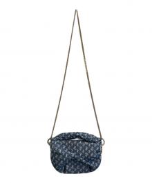 JIMMY CHOO（ジミーチュウ）の古着「BONNY BONNYAHK ショルダーバッグ」｜ブルー