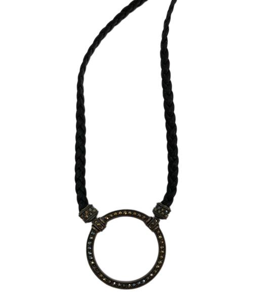 La Loop（ラループ）La Loop (ラループ) グラスホルダー ネックレス ブラックの古着・服飾アイテム