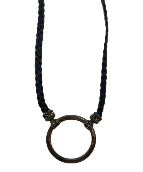 La Loop（ラループ）La Loop (ラループ) グラスホルダー ネックレス ブラックの古着・服飾アイテム