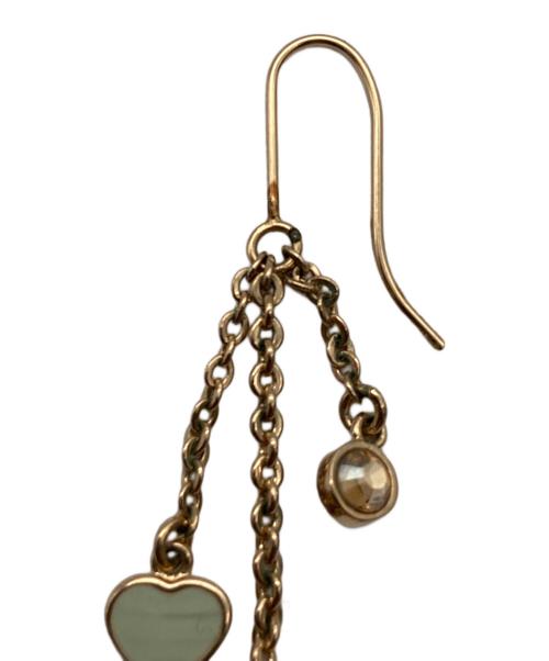 Dior（ディオール）DIOR (ディオール) クローバーモチーフピアス ゴールドの古着・服飾アイテム