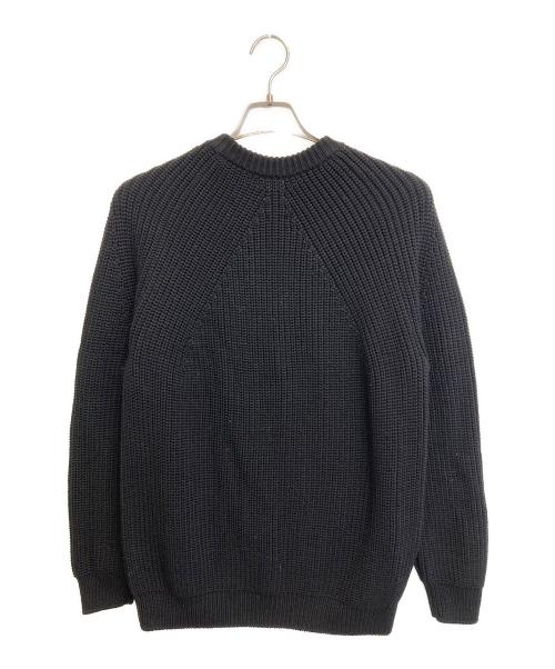 BATONER（バトナ―）BATONER (バトナ―) SIGNATURE CREW NECK D.Gray ブラック サイズ:2の古着・服飾アイテム