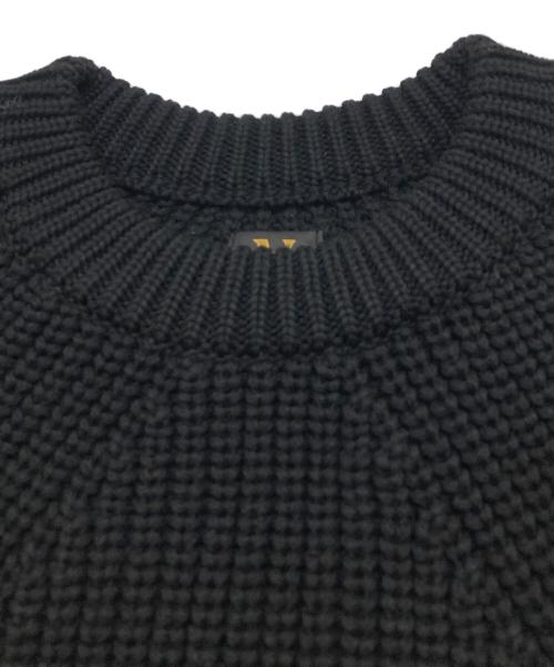 BATONER（バトナ―）BATONER (バトナ―) SIGNATURE CREW NECK D.Gray ブラック サイズ:2の古着・服飾アイテム