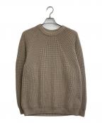 BATONERバトナ―）の古着「SIGNATURE CREW NECK D.Gray」｜ベージュ
