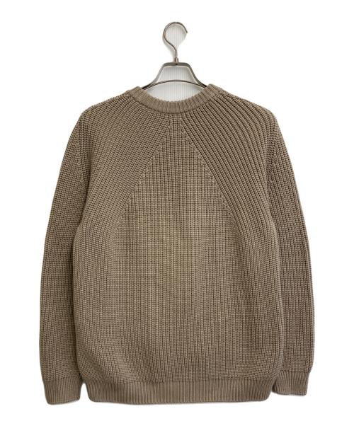 BATONER（バトナ―）BATONER (バトナ―) SIGNATURE CREW NECK D.Gray ベージュ サイズ:SIZE 2の古着・服飾アイテム