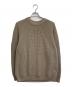 BATONER（バトナ―）の古着「SIGNATURE CREW NECK D.Gray」｜ベージュ