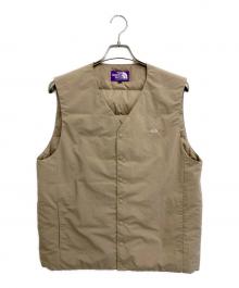 THE NORTHFACE PURPLELABEL（ザ・ノースフェイス パープルレーベル）の古着「Down Vest」｜ベージュ