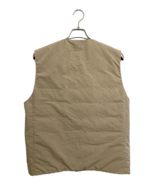 THE NORTHFACE PURPLELABEL（ザ・ノースフェイス パープルレーベル）THE NORTHFACE PURPLELABEL (ザ・ノースフェイス パープルレーベル) Down Vest ベージュ サイズ:Mの古着・服飾アイテム