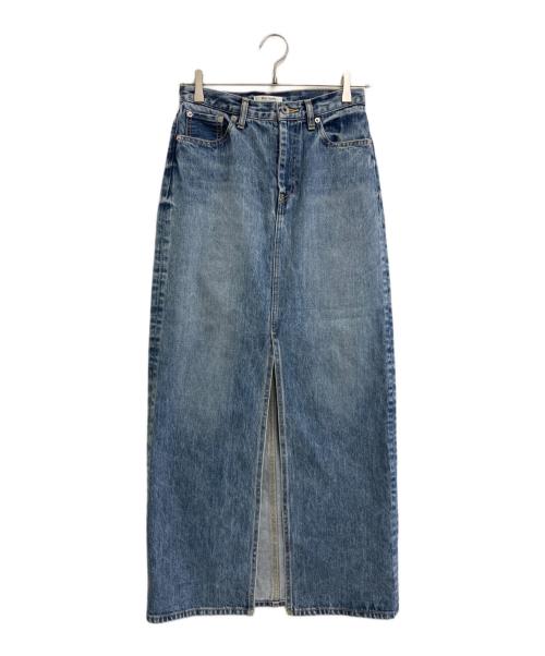 Whim Gazette（ウィムガゼット）Whim Gazette (ウィムガゼット) デニムスリットスカート インディゴ サイズ:SIZE M (38)の古着・服飾アイテム