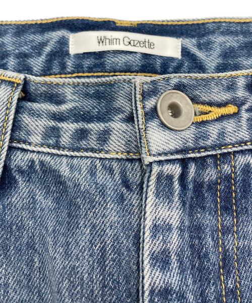 Whim Gazette（ウィムガゼット）Whim Gazette (ウィムガゼット) デニムスリットスカート インディゴ サイズ:SIZE M (38)の古着・服飾アイテム