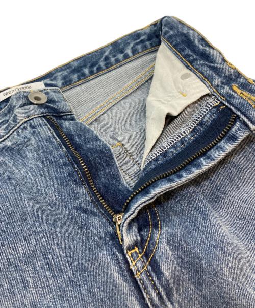 Whim Gazette（ウィムガゼット）Whim Gazette (ウィムガゼット) デニムスリットスカート インディゴ サイズ:SIZE M (38)の古着・服飾アイテム