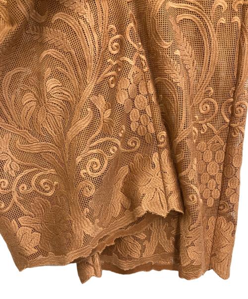 Ameri（アメリ）Ameri (アメリ) CHLOE V NECK ROMPERS ブラウン サイズ:Mの古着・服飾アイテム