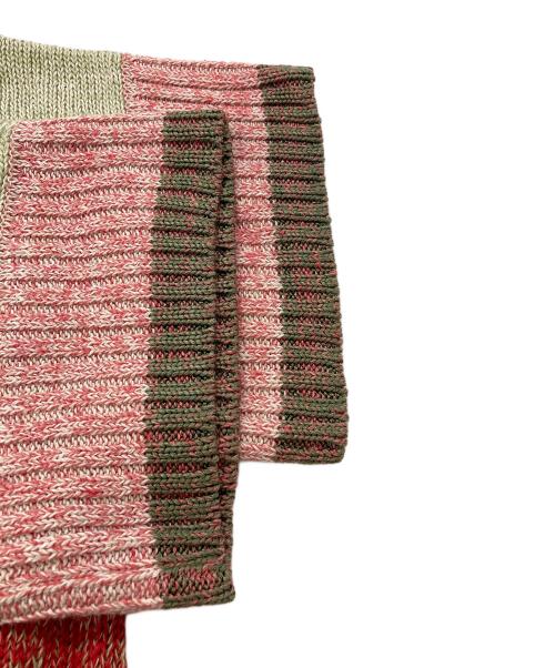 Vivienne Westwood（ヴィヴィアンウエストウッド）Vivienne Westwood (ヴィヴィアンウエストウッド) ダメージニット半袖カーディガン マルチカラー サイズ:00の古着・服飾アイテム