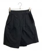 tactorタクター）の古着「wrapped short trouser」｜ブラック