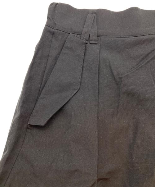 tactor（タクター）tactor (タクター) wrapped short trouser ブラックの古着・服飾アイテム