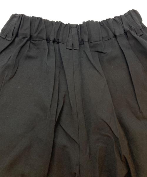 tactor（タクター）tactor (タクター) wrapped short trouser ブラックの古着・服飾アイテム