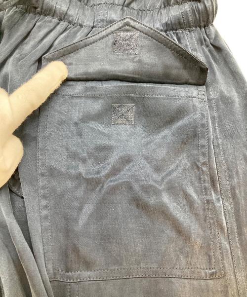 GANNI（ガニー）Ganni (ガニー) WASHED SATIN PANTS ネイビー サイズ:36の古着・服飾アイテム