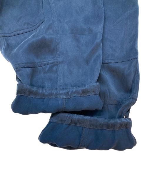 GANNI（ガニー）Ganni (ガニー) WASHED SATIN PANTS ネイビー サイズ:36の古着・服飾アイテム