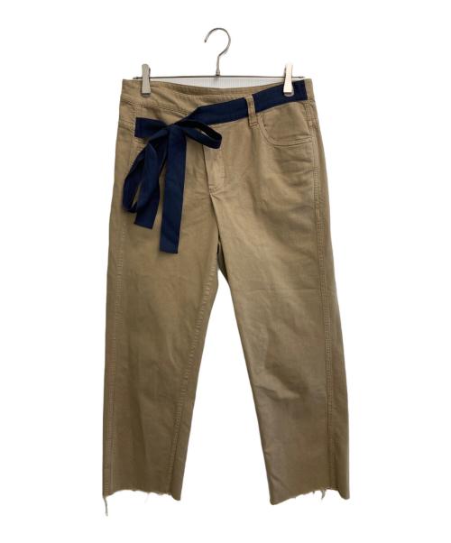BRUNELLO CUCINELLI（ブルネロクチネリ）BRUNELLO CUCINELLI (ブルネロクチネリ) カットオフチノ ベージュ サイズ:40の古着・服飾アイテム