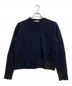 CELINEセリーヌ）の古着「カシミヤブレンドニット」｜ネイビー