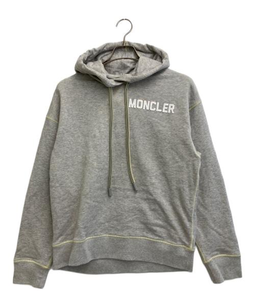 MONCLER（モンクレール）MONCLER (モンクレール) プルオーバーパーカー グレー サイズ:Sの古着・服飾アイテム