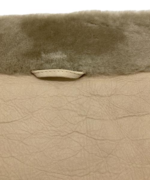 Whim Gazette（ウィムガゼット）Whim Gazette (ウィムガゼット) ムートンベスト ベージュ サイズ:Freeの古着・服飾アイテム