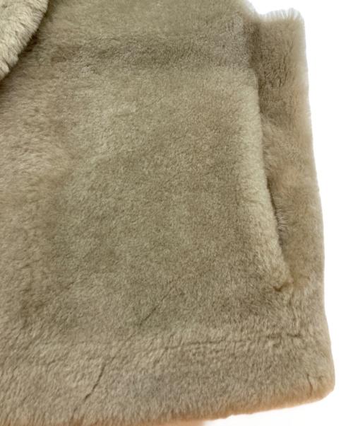 Whim Gazette（ウィムガゼット）Whim Gazette (ウィムガゼット) ムートンベスト ベージュ サイズ:Freeの古着・服飾アイテム