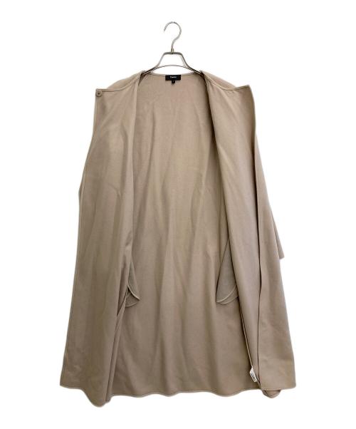 theory（セオリー）theory (セオリー) ストール付きコート ベージュ サイズ:Sの古着・服飾アイテム