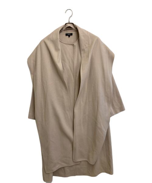 theory（セオリー）theory (セオリー) ストール付きコート ベージュ サイズ:Sの古着・服飾アイテム