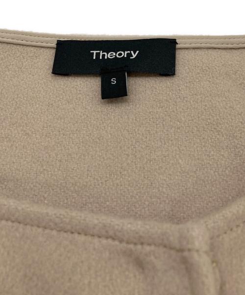 theory（セオリー）theory (セオリー) ストール付きコート ベージュ サイズ:Sの古着・服飾アイテム