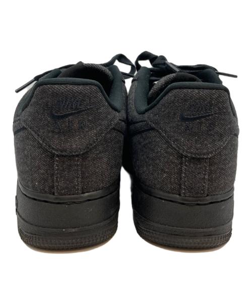 NIKE（ナイキ）NIKE (ナイキ) Air Force 1 Low ‘07 LV8 “Black Denim” ブラック サイズ:SIZE 26cmの古着・服飾アイテム