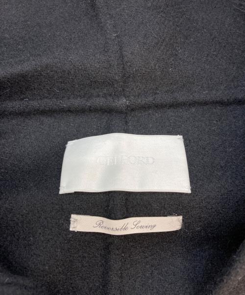 CELFORD（セルフォード）CELFORD (セルフォード) ファーポンチョコート ブラック サイズ:SIZE Freeの古着・服飾アイテム