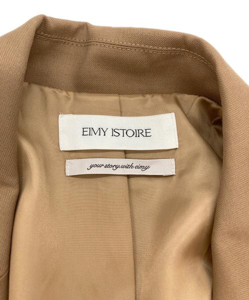eimy istoire（エイミーイストワール）eimy istoire (エイミーイストワール) リボンベルトテーラードジャケット ベージュ サイズ:SIZE Freeの古着・服飾アイテム