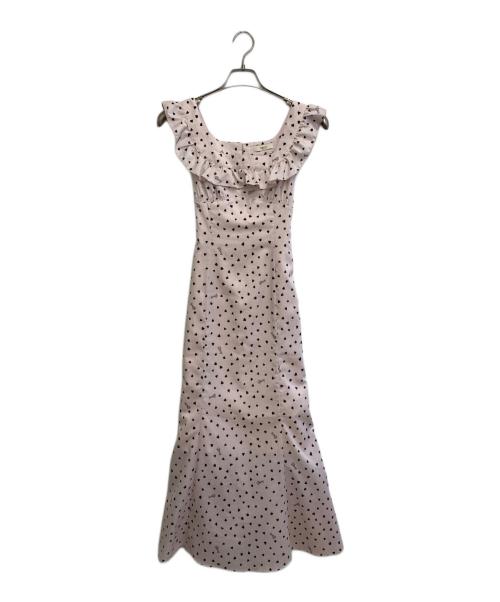 Deicy（デイシー）Deicy (デイシー) ランダムハートフリルワンピース ピンク サイズ:SIZE 0の古着・服飾アイテム