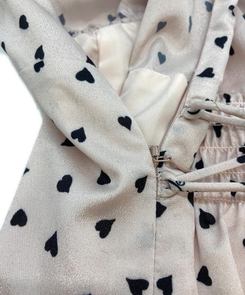 Deicy（デイシー）Deicy (デイシー) ランダムハートフリルワンピース ピンク サイズ:SIZE 0の古着・服飾アイテム