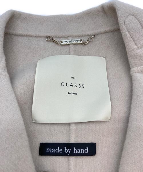 DoCLASSE（ドゥクラッセ）DoCLASSE (ドゥクラッセ) カシミヤ混ウールリバーコート ブラウン サイズ:SIZE 15の古着・服飾アイテム