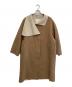 DoCLASSE（ドゥクラッセ）の古着「カシミヤ混ウールリバーコート」｜ブラウン