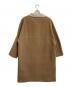 DoCLASSE (ドゥクラッセ) カシミヤ混ウールリバーコート ブラウン サイズ:SIZE 15：14000円