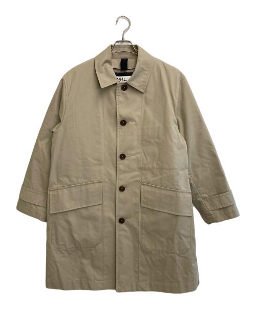 MHL（エムエイチエル）MHL (エムエイチエル) PROOFED COTTON NYLON TWILL ベージュ サイズ:Sの古着・服飾アイテム