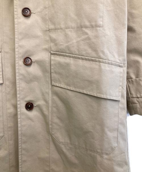 MHL（エムエイチエル）MHL (エムエイチエル) PROOFED COTTON NYLON TWILL ベージュ サイズ:Sの古着・服飾アイテム
