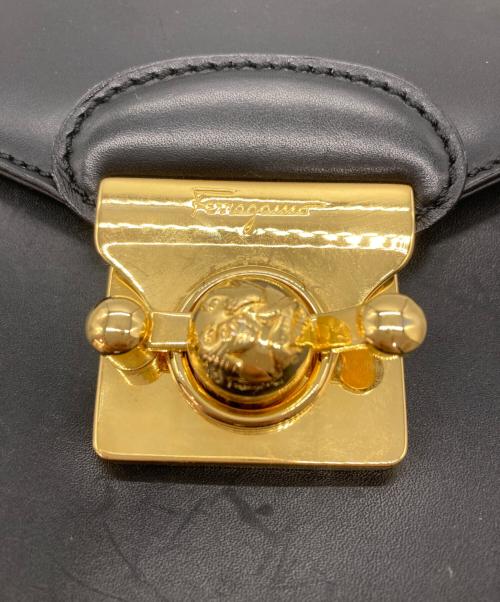 Salvatore Ferragamo（サルヴァトーレ フェラガモ）Salvatore Ferragamo (サルヴァトーレ フェラガモ) ハンドバッグ ブラックの古着・服飾アイテム