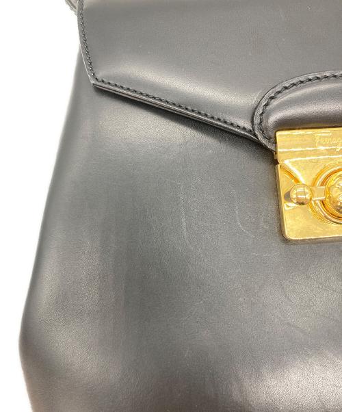 Salvatore Ferragamo（サルヴァトーレ フェラガモ）Salvatore Ferragamo (サルヴァトーレ フェラガモ) ハンドバッグ ブラックの古着・服飾アイテム
