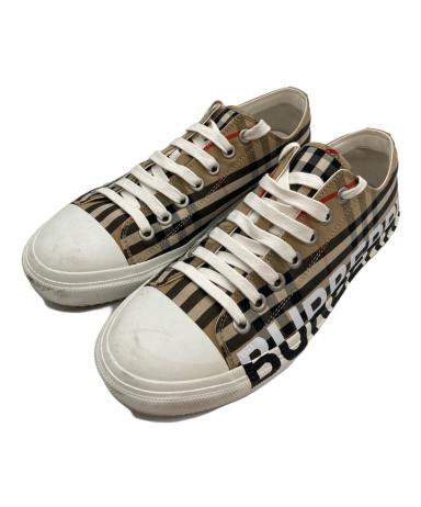 中古・古着通販】BURBERRY (バーバリー) スニーカー ブラウン サイズ