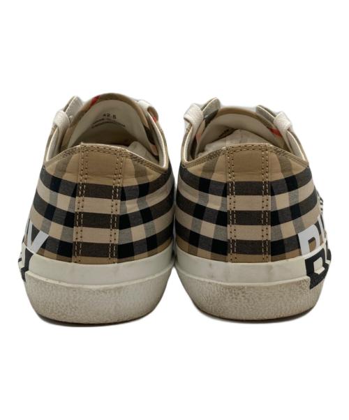 BURBERRY（バーバリー）BURBERRY (バーバリー) スニーカー ブラウン サイズ:42.5の古着・服飾アイテム