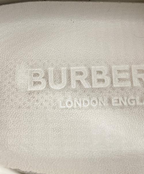 BURBERRY（バーバリー）BURBERRY (バーバリー) スニーカー ブラウン サイズ:42.5の古着・服飾アイテム
