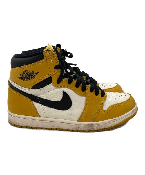 NIKE（ナイキ）NIKE (ナイキ) AIR JORDAN 1 RETRO HIGH OG ブラウン×ホワイト サイズ:SIZE 26cmの古着・服飾アイテム